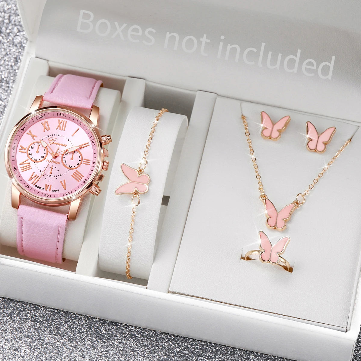 Heart Rhinestone Jewelry Set
