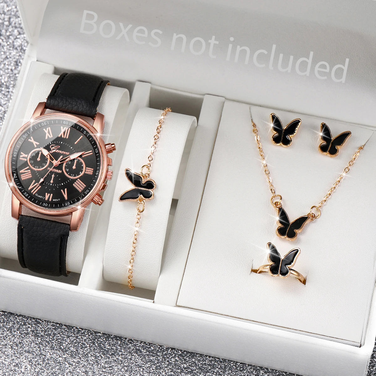 Heart Rhinestone Jewelry Set